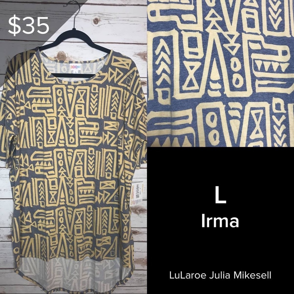 LuLaRoe Irma Tunic